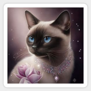 Siamese Kitten Sticker